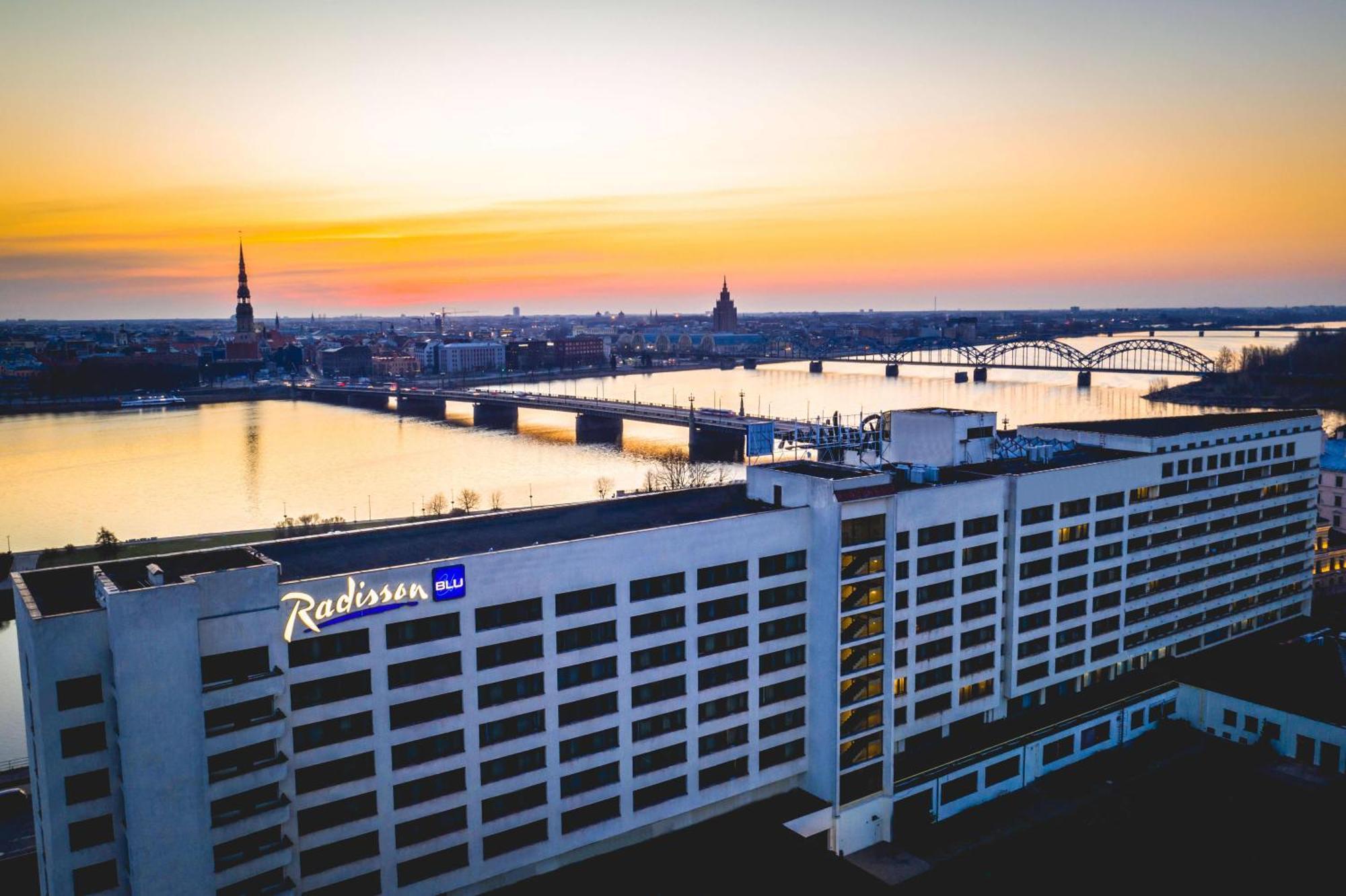 Radisson Blu Hotel & Spa, Daugava Riga Exterior foto